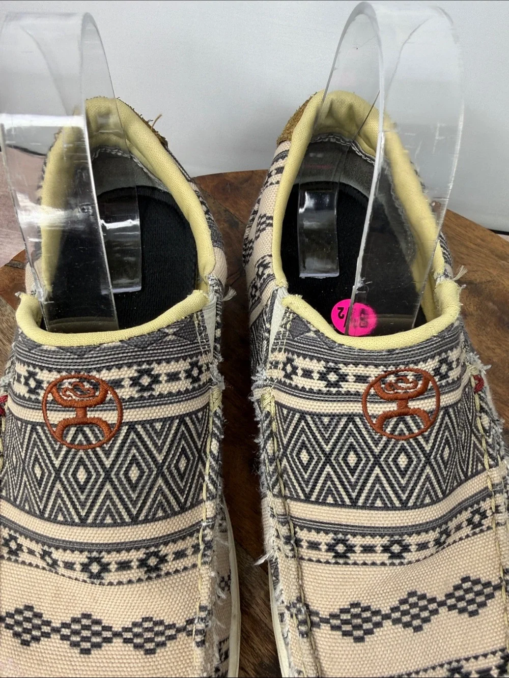 HOOEY BY TWISTED X WOMEN'S SOUTHWESTERN PRINT CASUAL SLIP-ON LOPERS - Size: 8.5